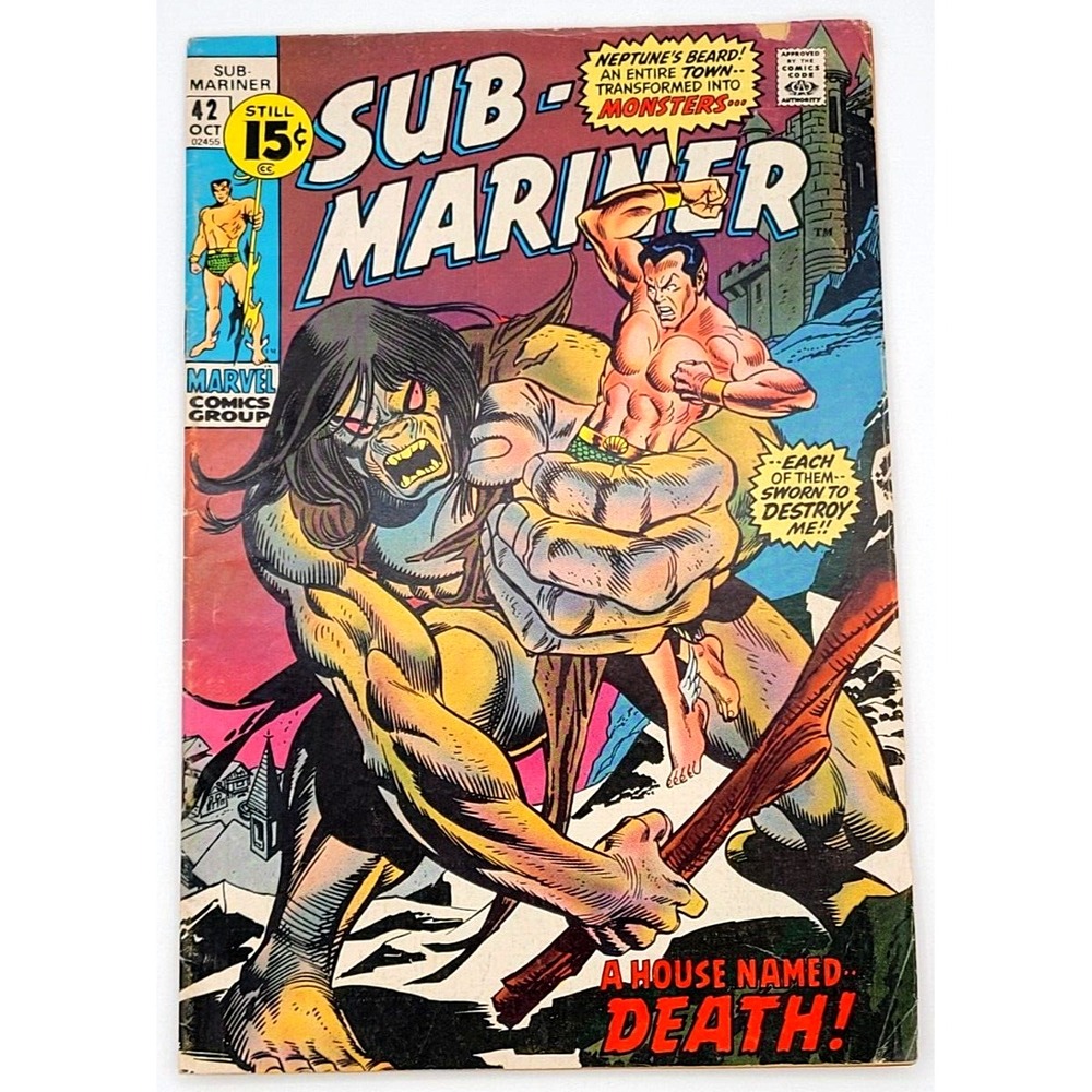 SUB-MARINER‎ #42 (1971) / FN- / NAMOR BRONZE AGE